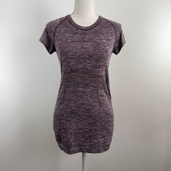 Lululemon swiftly tech short sleeve purple top - Picture 1 of 7